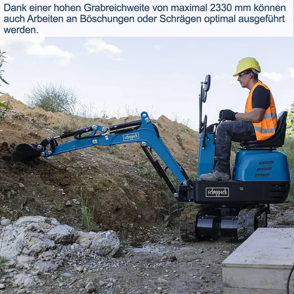 SCHEPPACH MINI BAGER EXC815