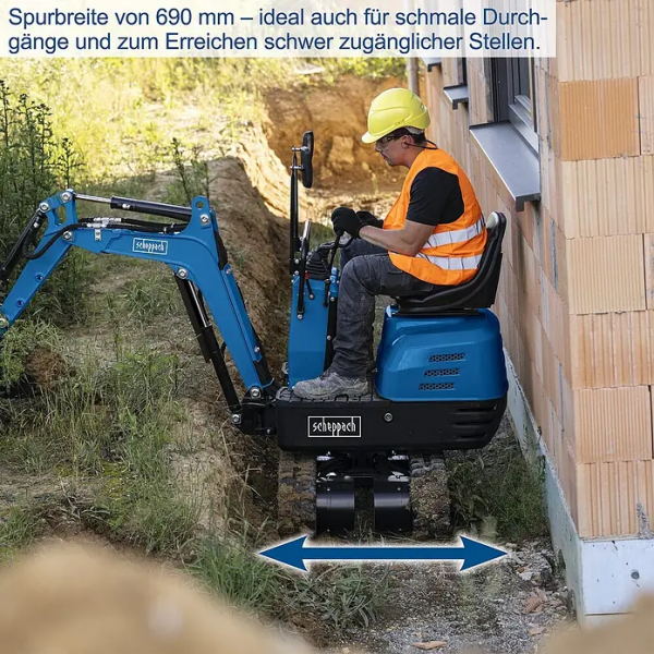 SCHEPPACH MINI BAGER EXC815