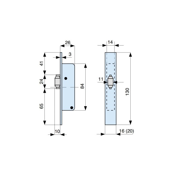 KLJUČAVNICA FEB VALJČEK