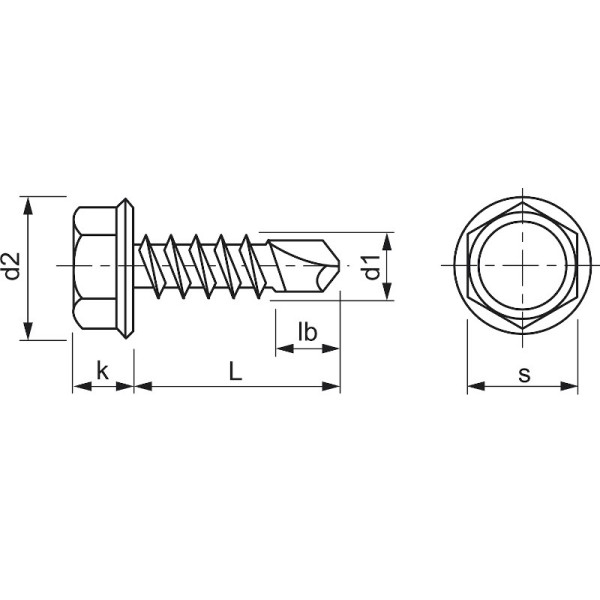 6.3X25 KNIPING VIJAK DIN 7504K