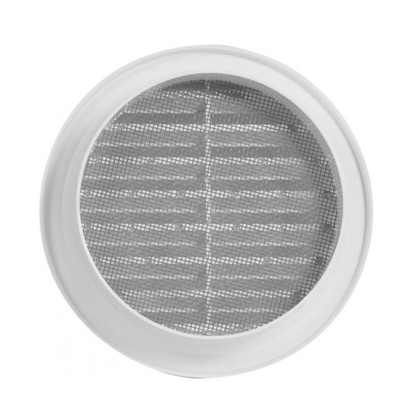 ZRAČNIK FI 123 MM BELI/RJAVI Z MREŽO