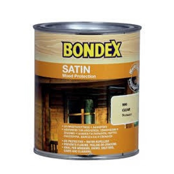 BONDEX SATIN 0.75L 0 BREZBARVEN