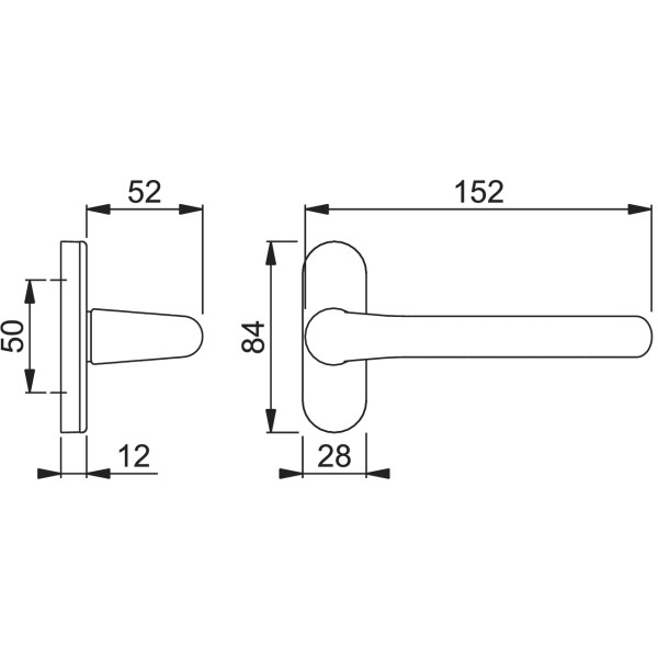 KLJUKA ALU F1 HOPPE 155G/49