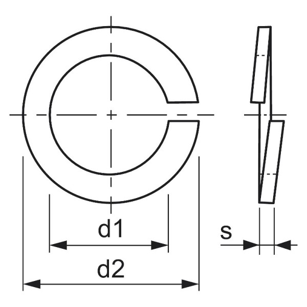 M16 PODLOŽKA VZMETNA 127