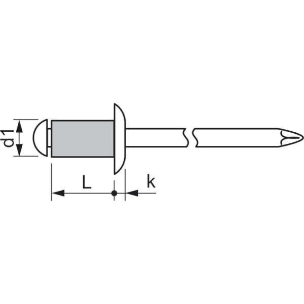 4.0X16 ALU BLOK KOVICA DIN 7337