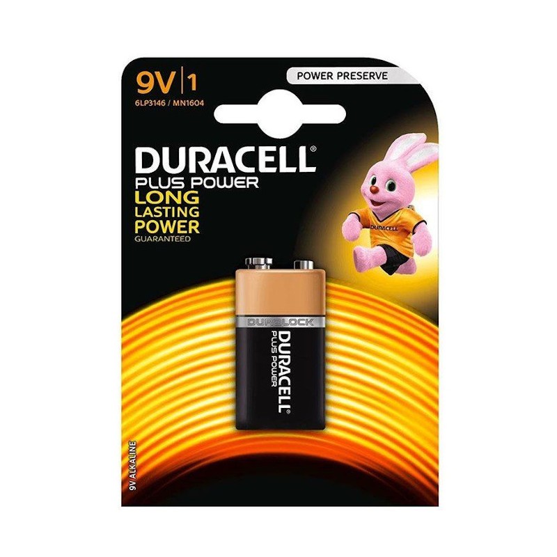 Baterija Duracell 9V