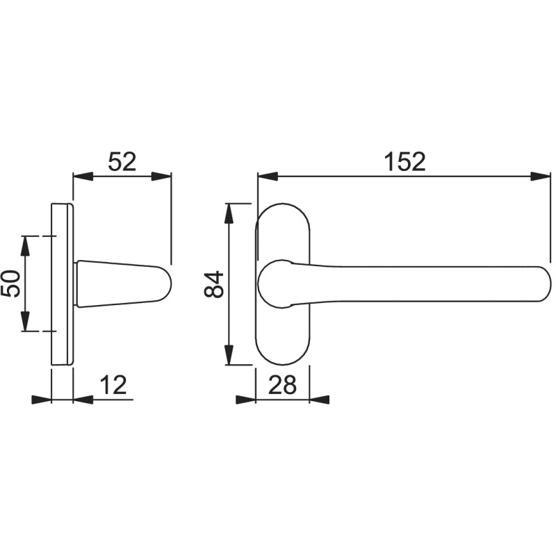 KLJUKA ALU F1 HOPPE 155G/49