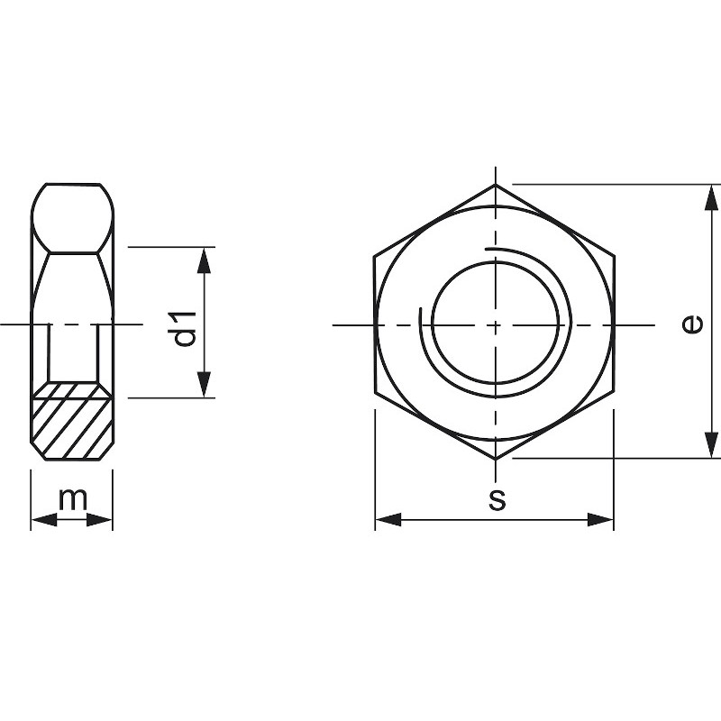 M18 MATICA DIN 934