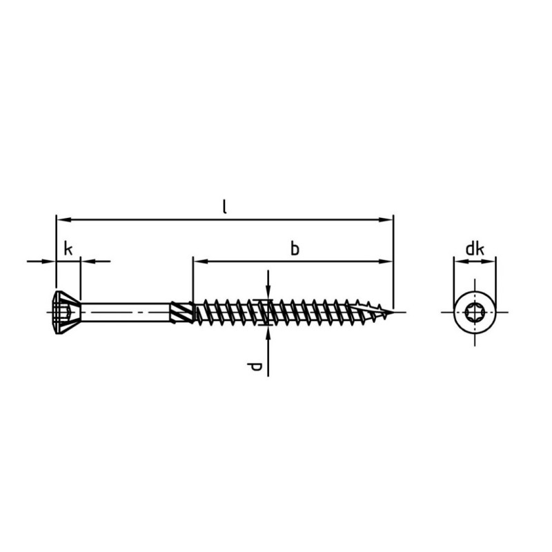 5.0X50 VIJAK ZA PODNICE TORX RF