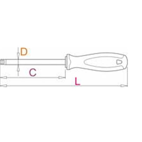 IZVIJAČ TORX T 30 ART.621 TBI